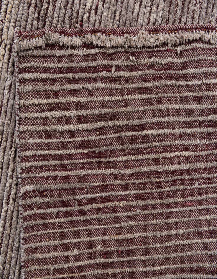 Detail image of  5' 4 x 8'  Hand Knotted Moroccan Wool Rug