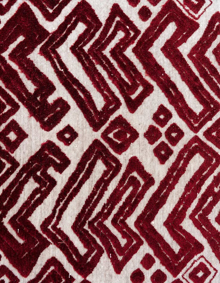 Detail image of  8' 10 x 12' 5  Hand Knotted Moroccan Wool Rug