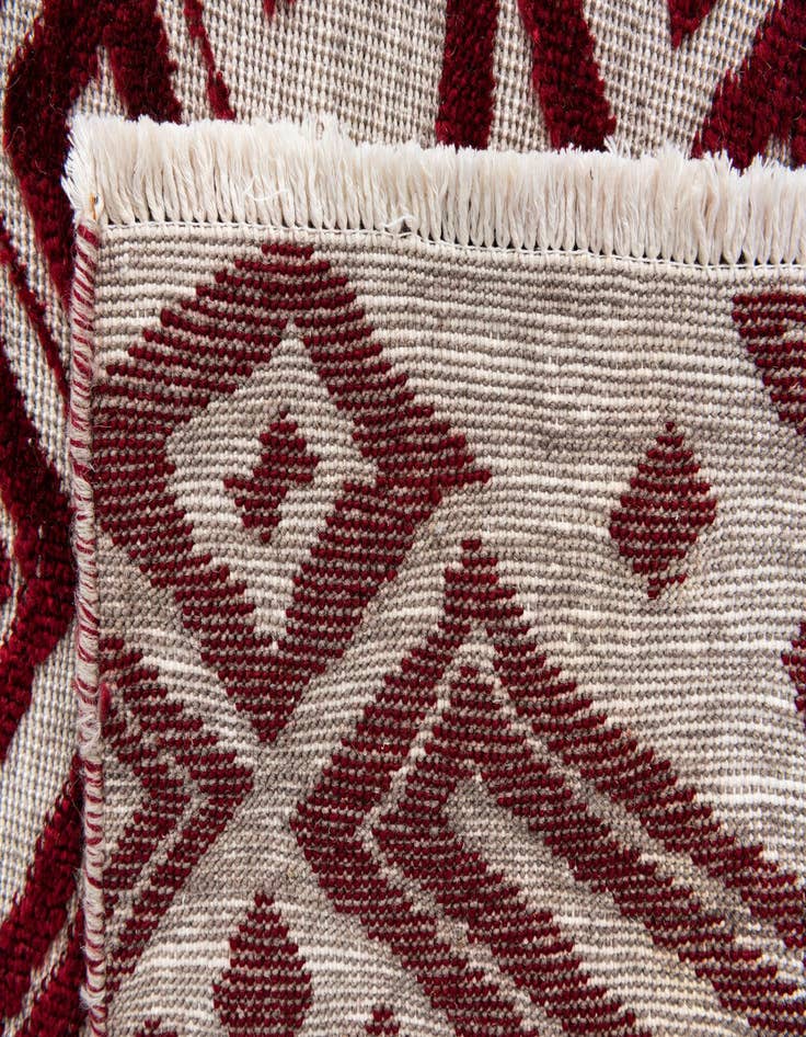 Detail image of  8' 10 x 12' 5  Hand Knotted Moroccan Wool Rug