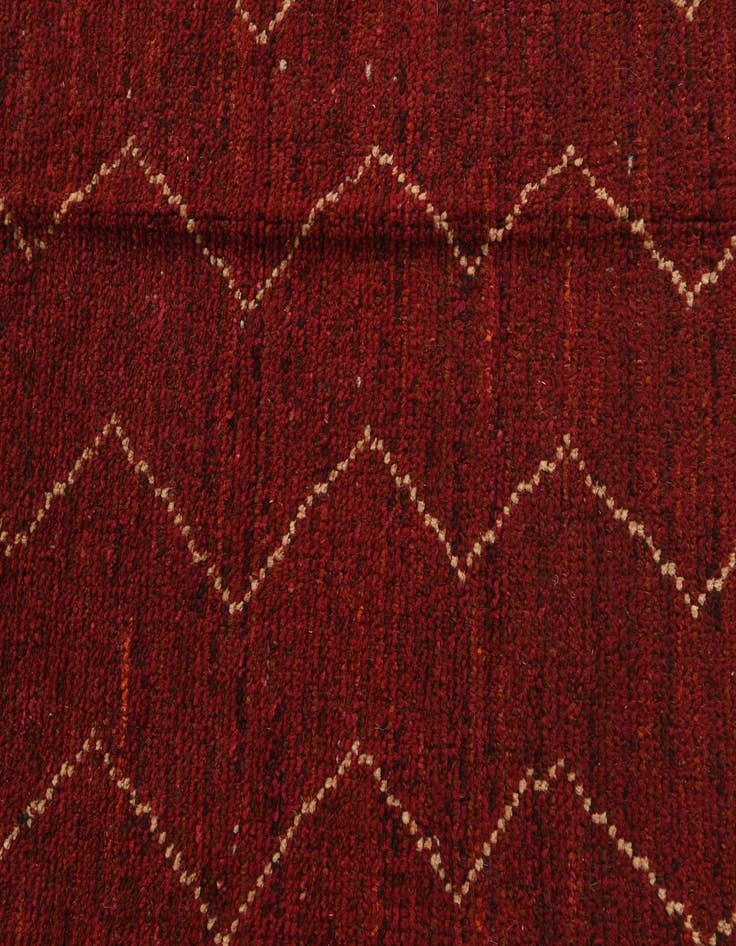 Detail image of  8' 10 x 13'  Hand Knotted Moroccan Wool Rug