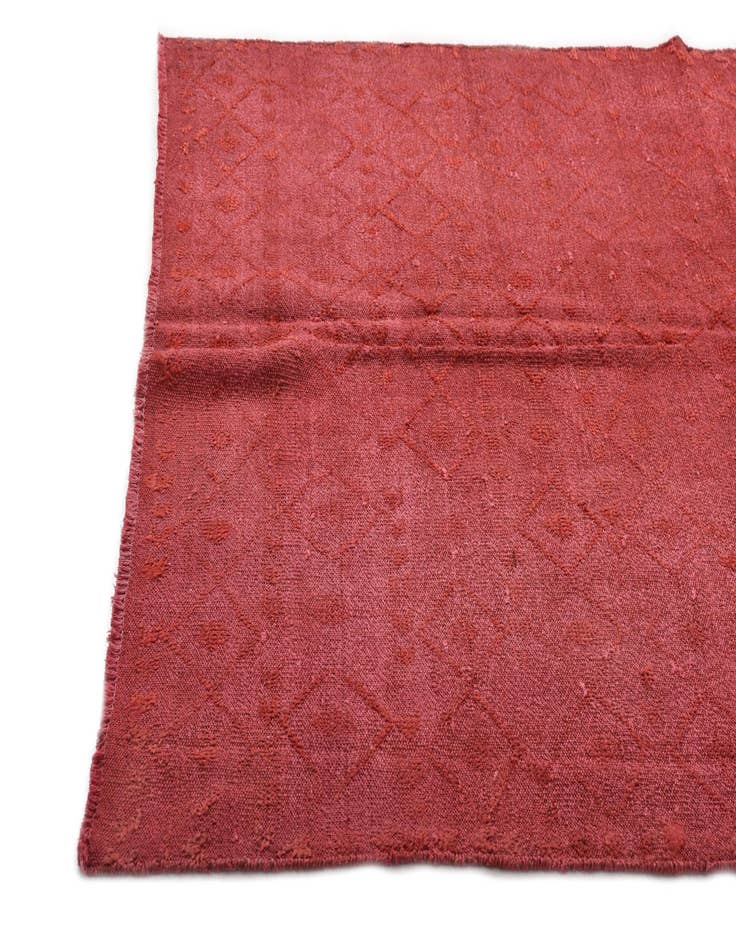 Detail image of  5' 3 x 8'  Hand Knotted Moroccan Wool Rug