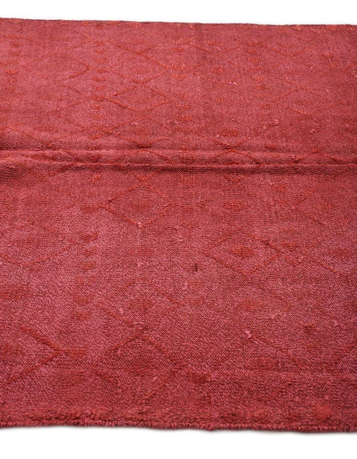 Detail image of  5' 3 x 8'  Hand Knotted Moroccan Wool Rug