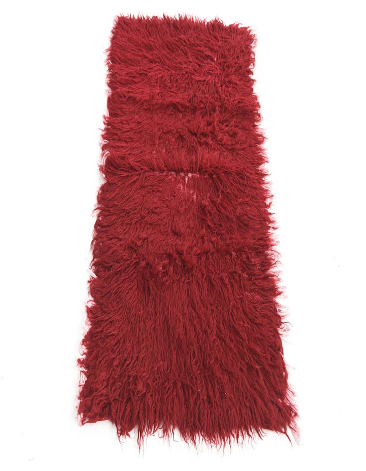 Detail image of  2' x 3' 6  Hand Knotted Moroccan Wool Rug