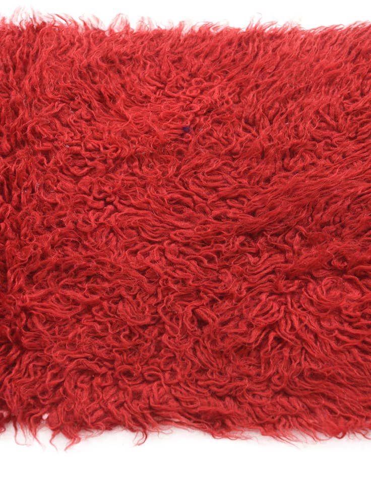 Detail image of  2' x 4' 2  Hand Knotted Moroccan Wool Rug