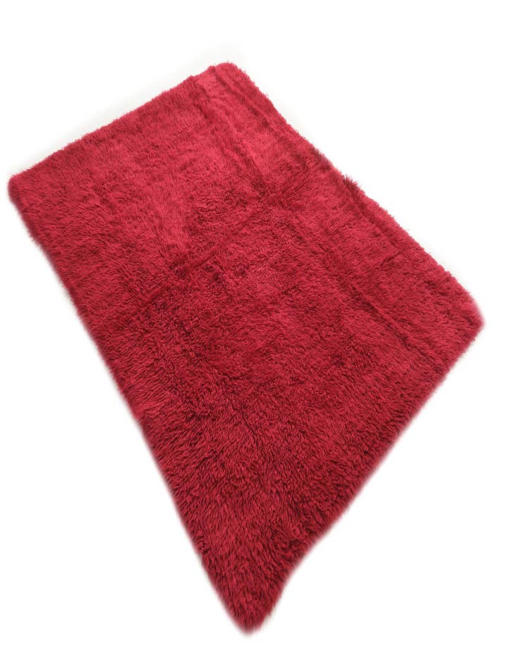 Detail image of  4' 4 x 6' 1  Hand Knotted Moroccan Wool Rug