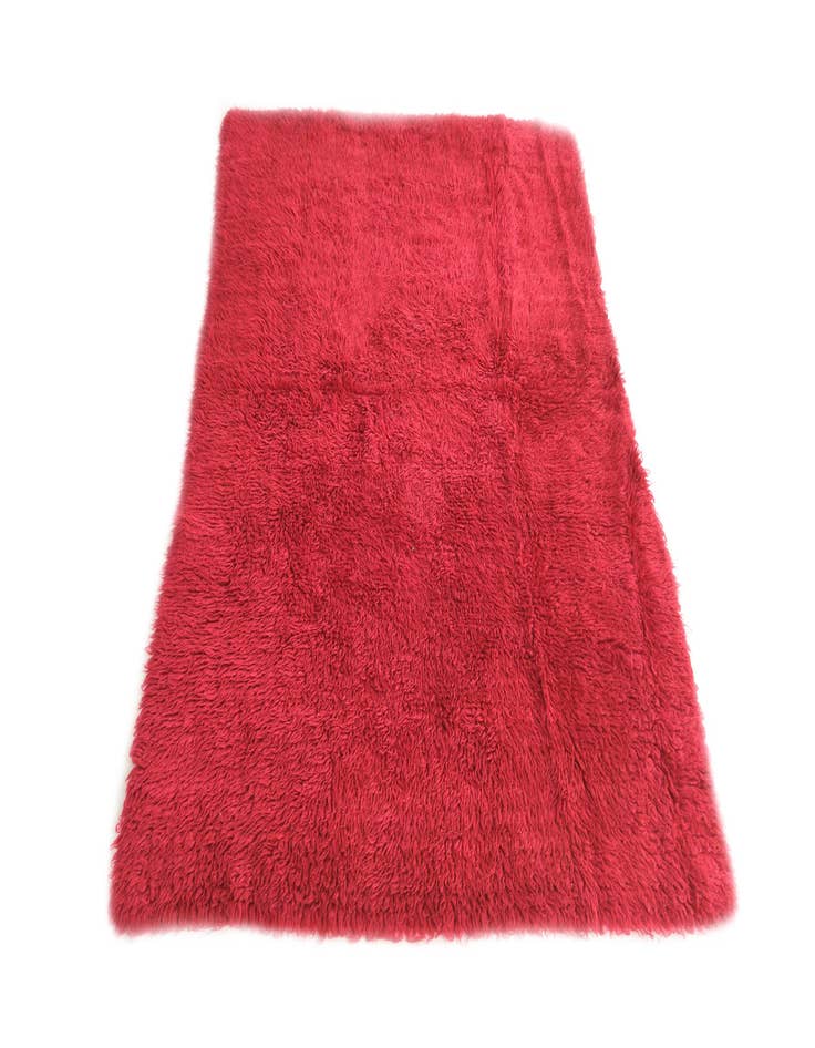 Detail image of  4' 4 x 6' 1  Hand Knotted Moroccan Wool Rug