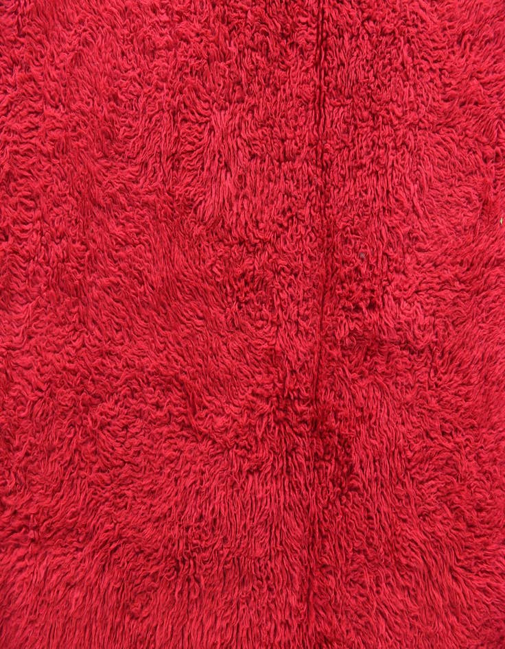 Detail image of  4' 4 x 6' 1  Hand Knotted Moroccan Wool Rug