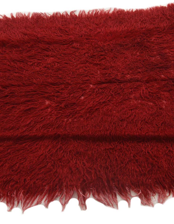 Detail image of  2' 10 x 4' 8  Hand Knotted Moroccan Wool Rug