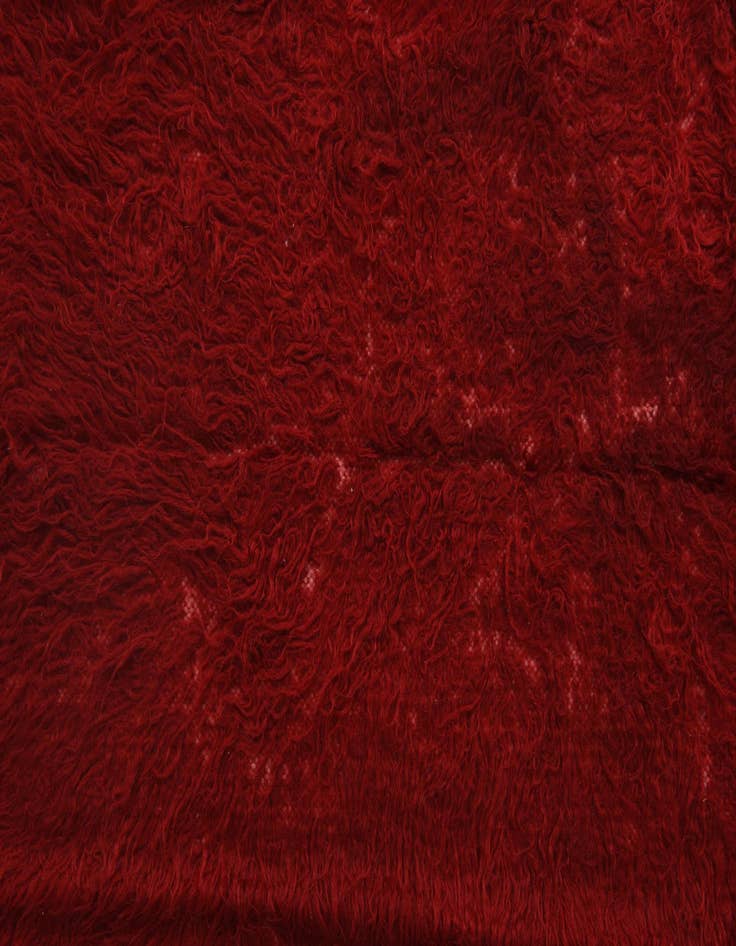 Detail image of  2' 10 x 4' 8  Hand Knotted Moroccan Wool Rug