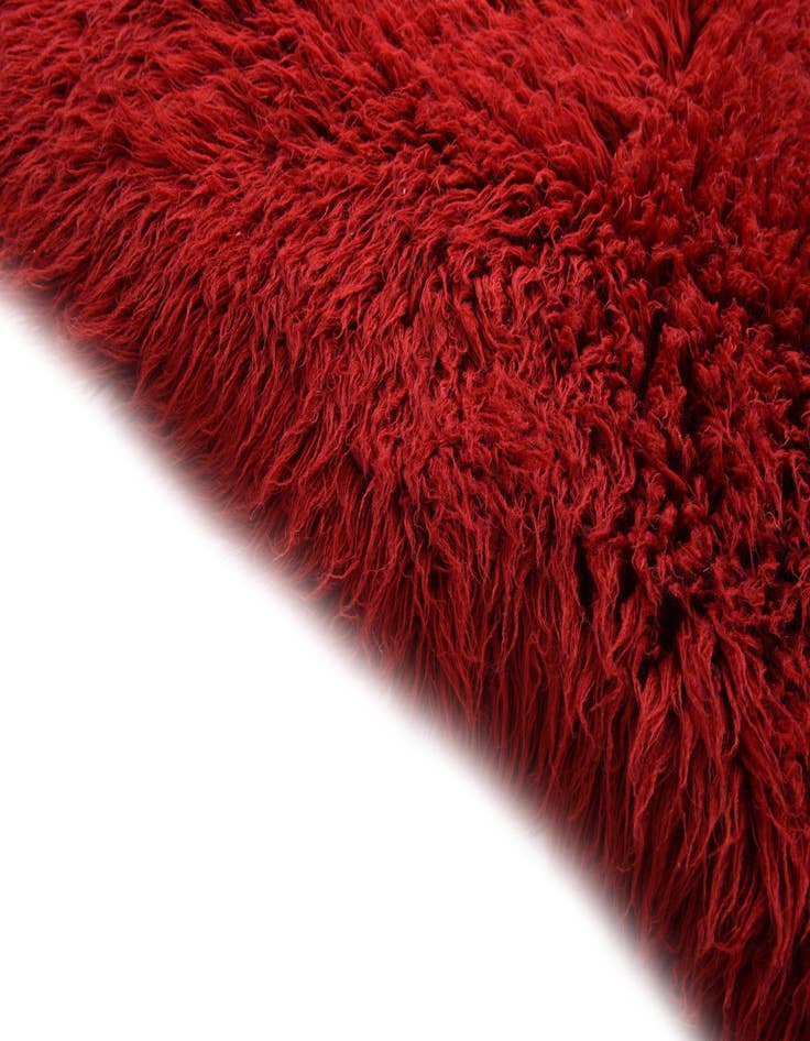 Detail image of  4' 9 x 7' 2  Hand Knotted Moroccan Wool Rug