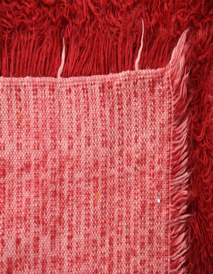 Detail image of  3' 10 x 5' 10  Hand Knotted Moroccan Wool Rug