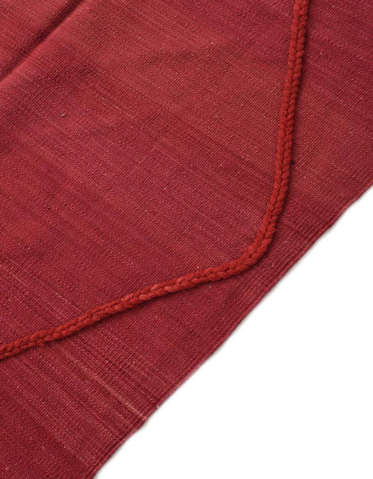 Detail image of  6' 10 x 9' 10  Hand Knotted Moroccan Wool Rug