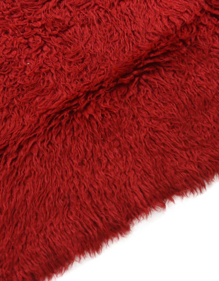 Detail image of  2' 5 x 4' 2  Hand Knotted Moroccan Wool Rug