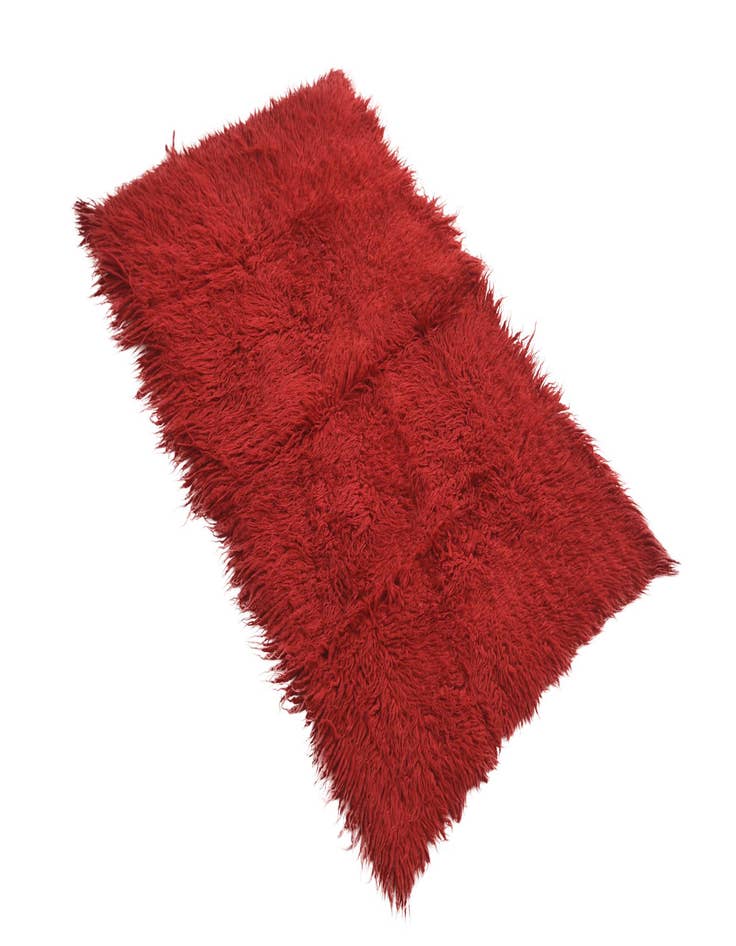 Detail image of  2' 2 x 3' 7  Hand Knotted Moroccan Wool Rug