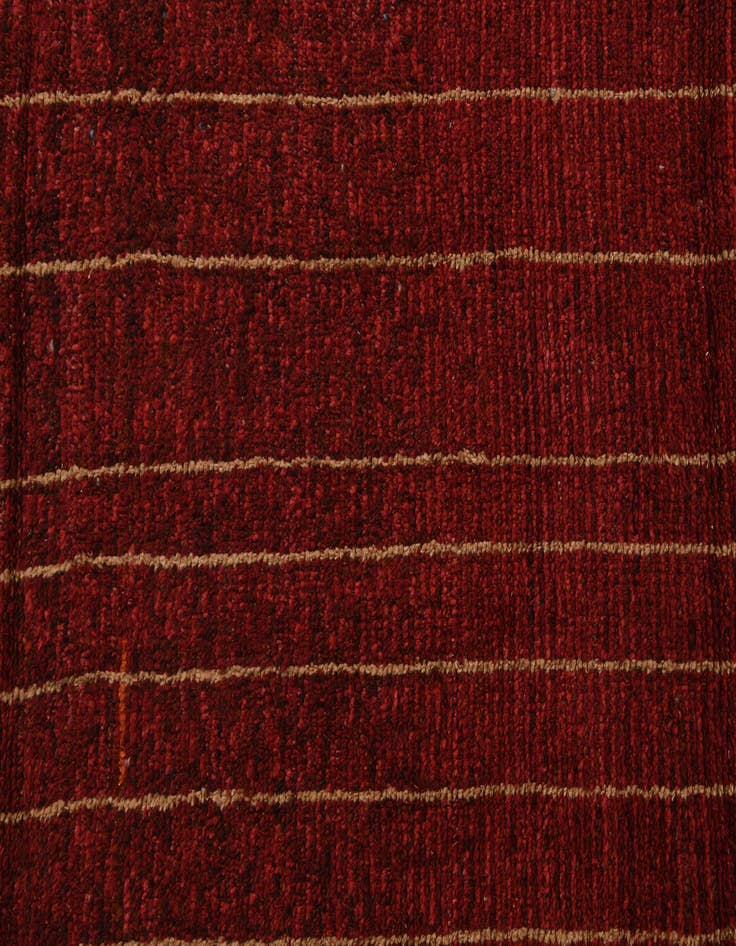 Detail image of  6' 2 x 9' 6  Hand Knotted Moroccan Wool Rug