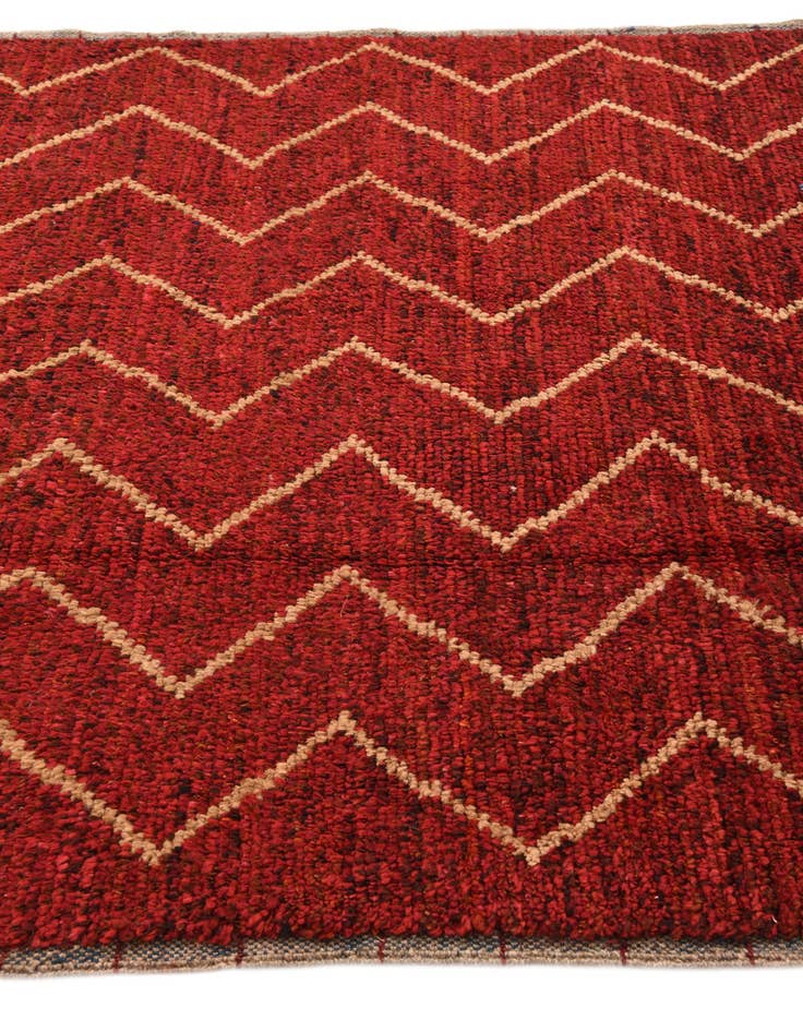 Detail image of  5' x 8' 4  Hand Knotted Moroccan Wool Rug