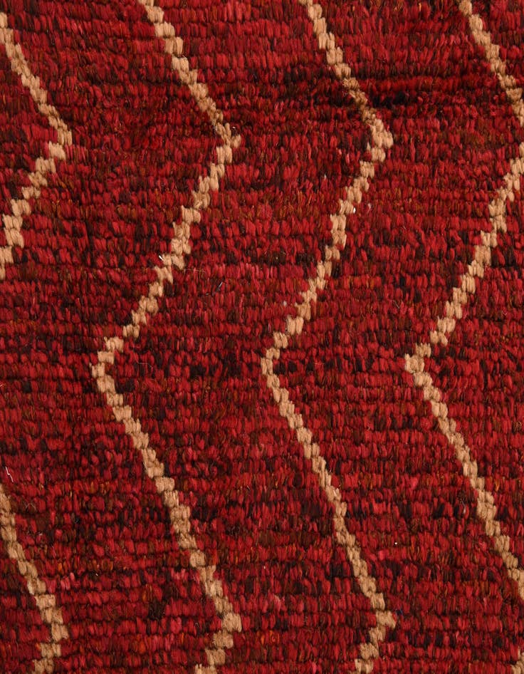 Detail image of  5' x 8' 4  Hand Knotted Moroccan Wool Rug