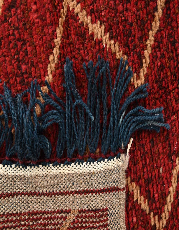 Detail image of  5' x 8' 4  Hand Knotted Moroccan Wool Rug