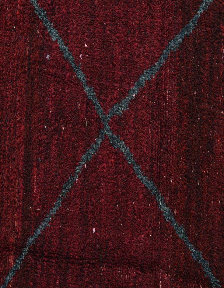 Detail image of  8' 2 x 10' 6  Hand Knotted Moroccan Wool Rug