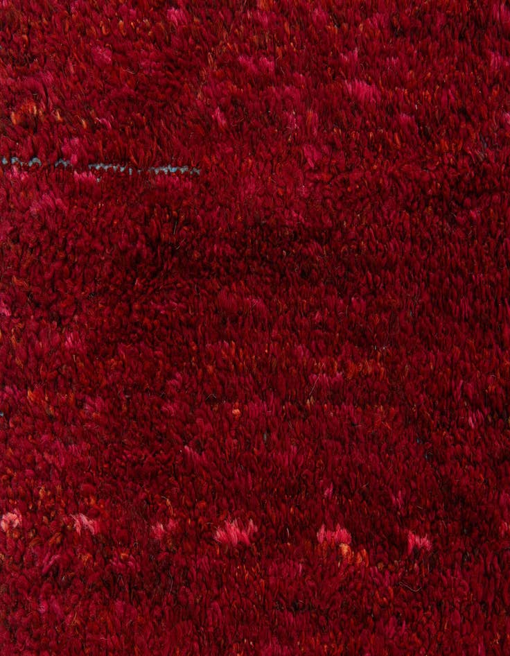 Detail image of  8' 9 x 12' 9  Hand Knotted Moroccan Wool Rug