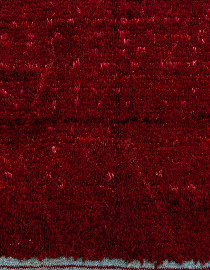 Detail image of  8' 9 x 12' 9  Hand Knotted Moroccan Wool Rug