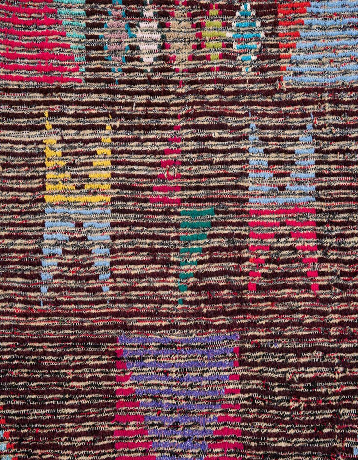 Detail image of  8' 5 x 10' 7  Hand Knotted Moroccan Wool Rug