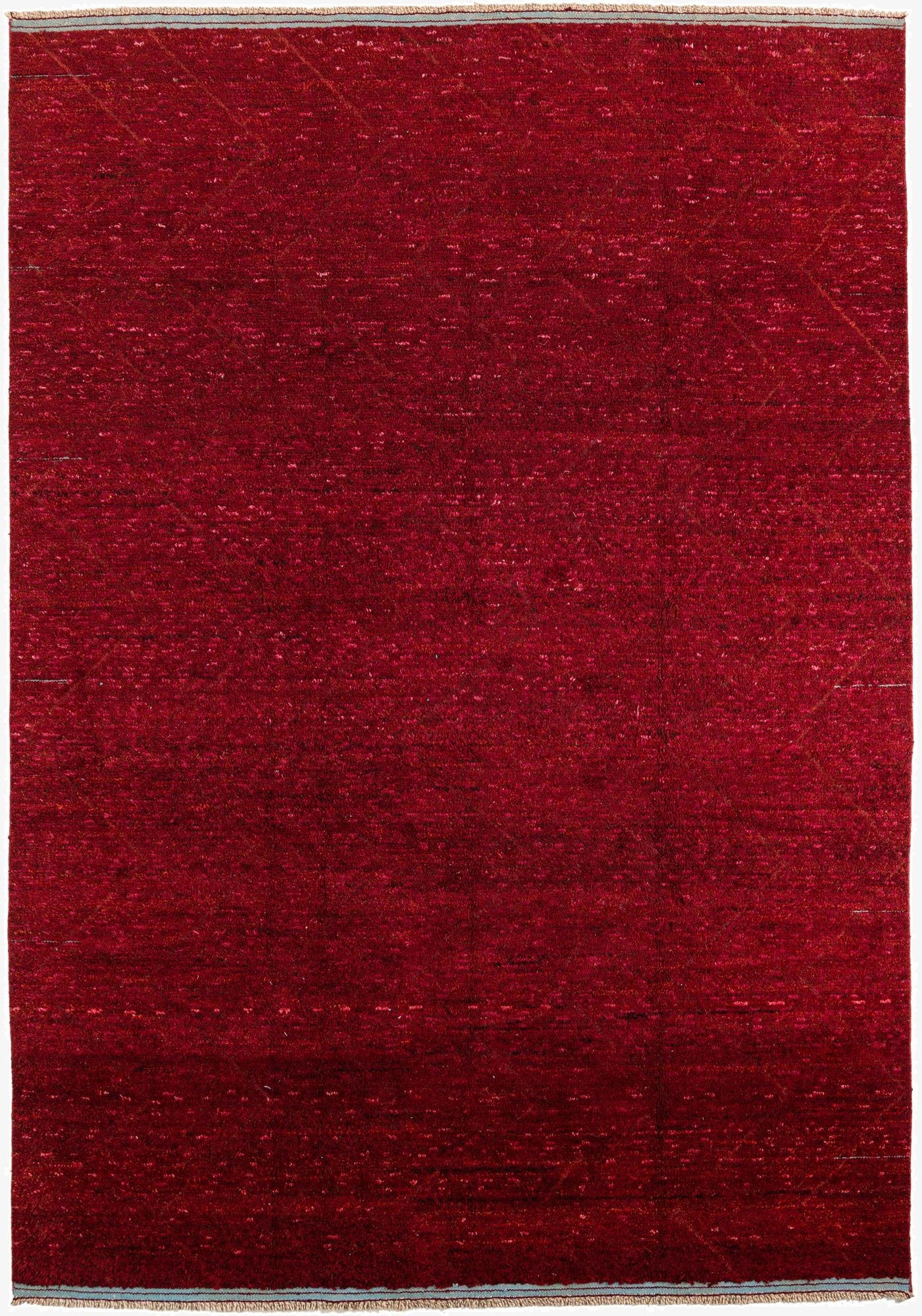  8' 9 x 12' 9  Hand Knotted Moroccan Wool Rug