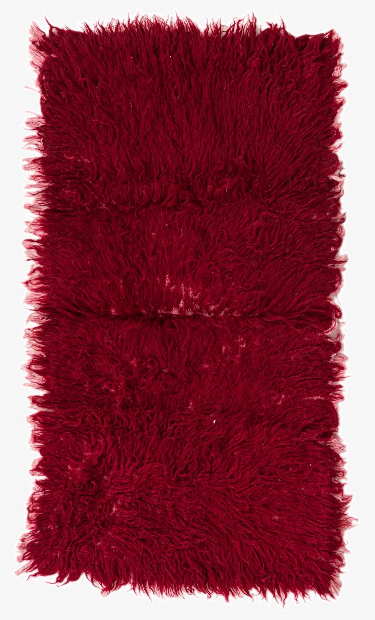  2' x 3' 6  Hand Knotted Moroccan Wool Rug