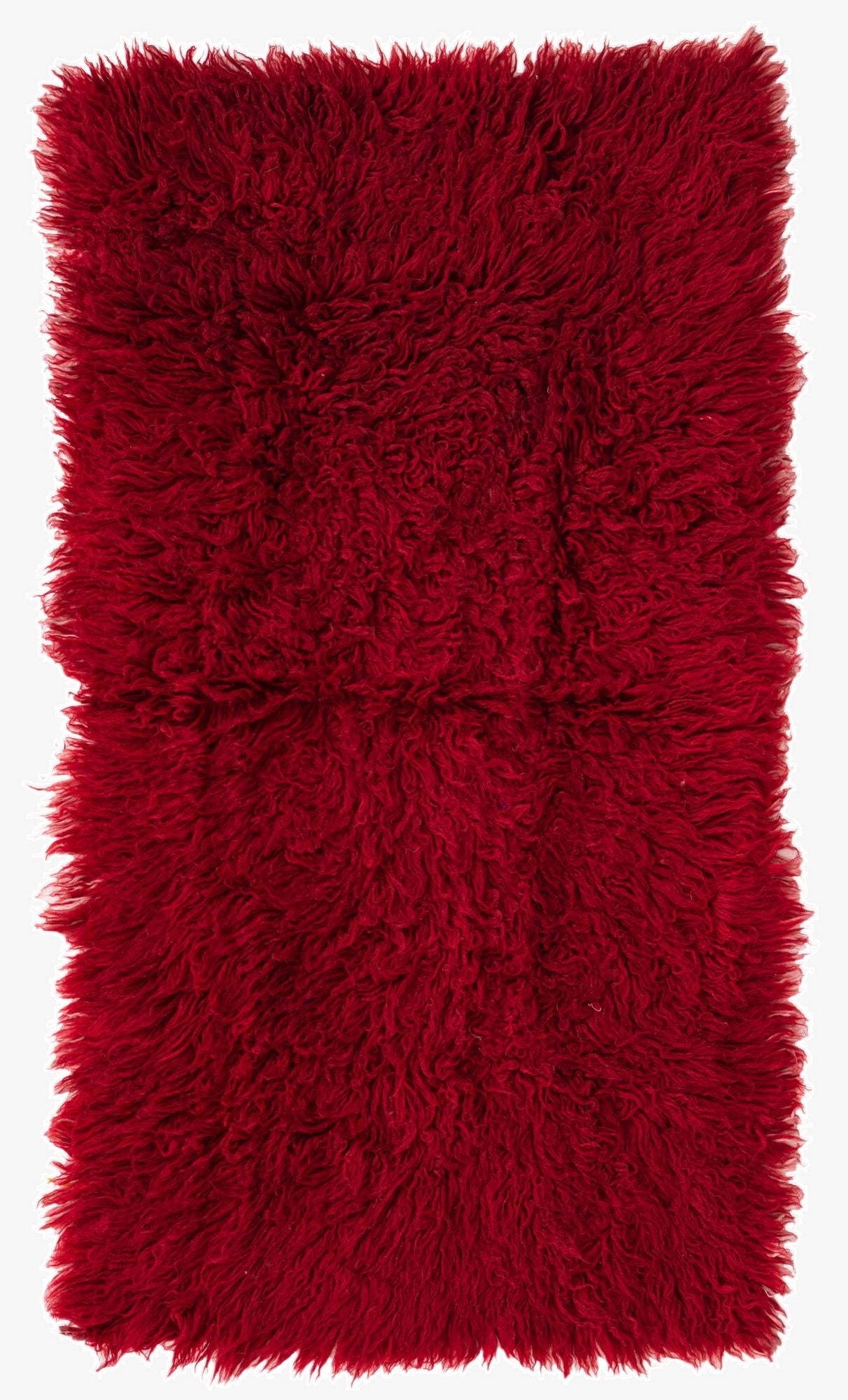  2' 7 x 4' 9  Hand Knotted Moroccan Wool Rug