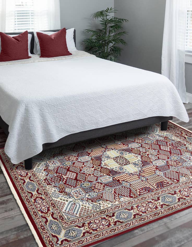 Detail image of 10' x 13' Nain Design Rug