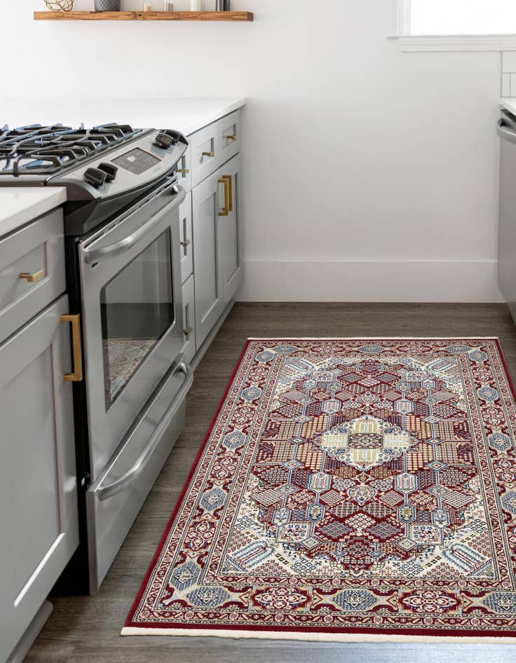 Detail image of 10' x 13' Nain Design Rug