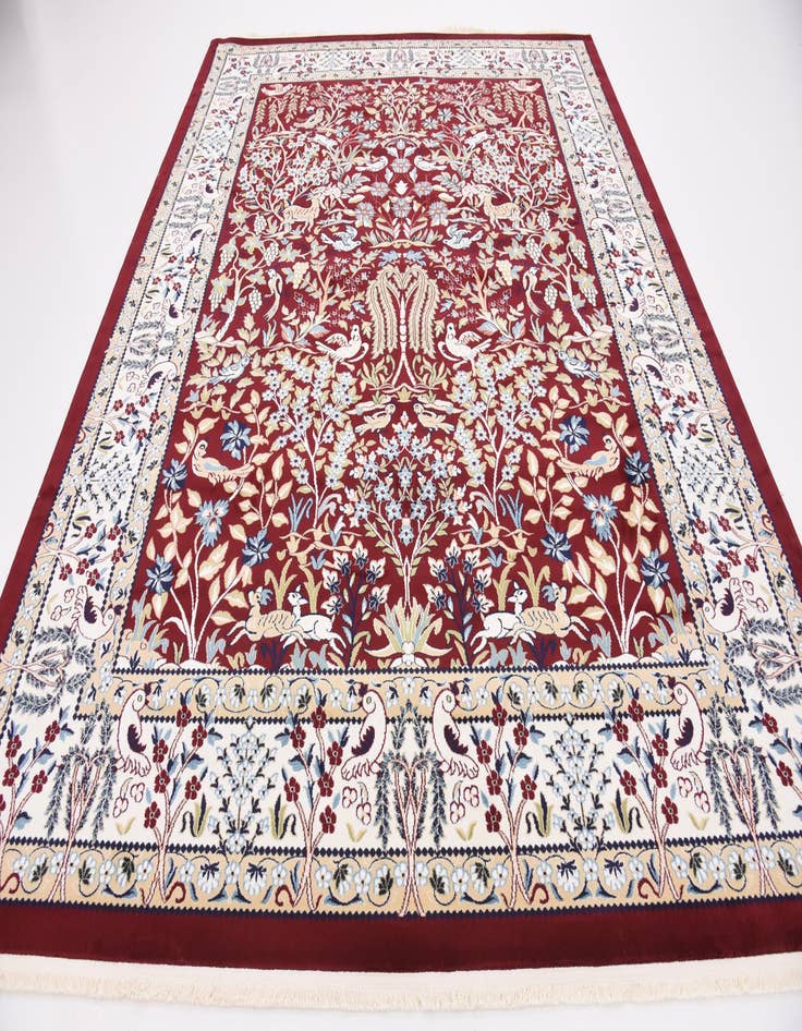 Detail image of  7' 10 x 10' Nain Design Rug