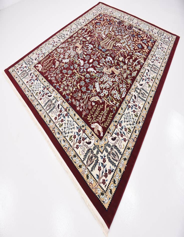 Detail image of  7' 10 x 10' Nain Design Rug