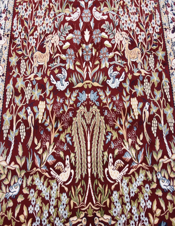 Detail image of  7' 10 x 10' Nain Design Rug
