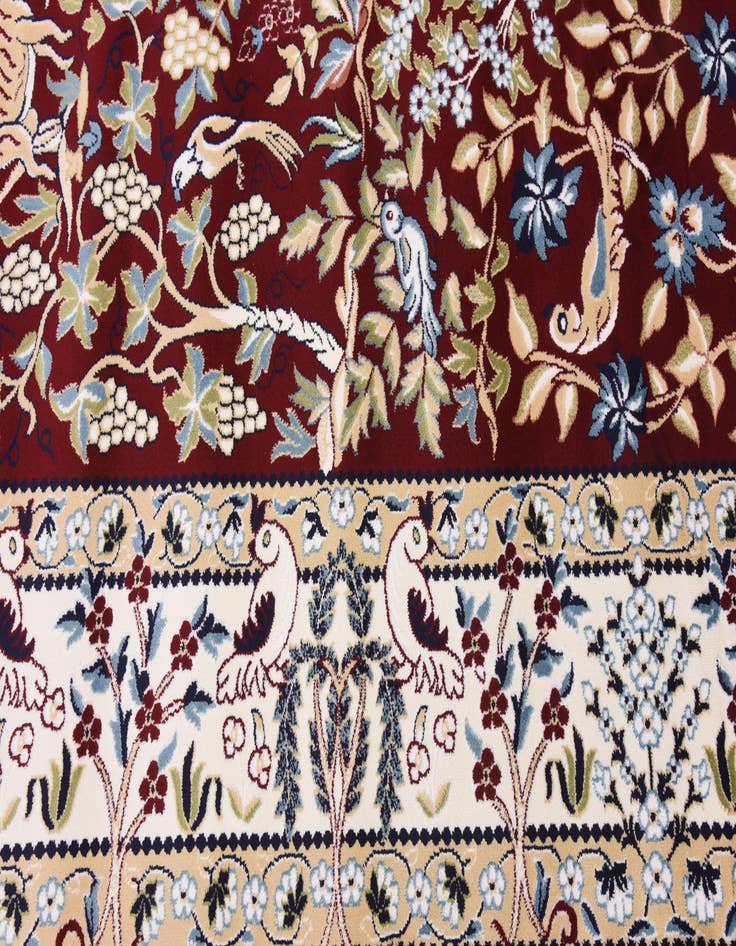 Detail image of  7' 10 x 10' Nain Design Rug