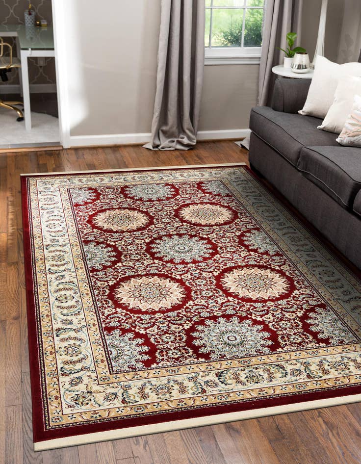 Detail image of  8' x 10' Nain Design Rug