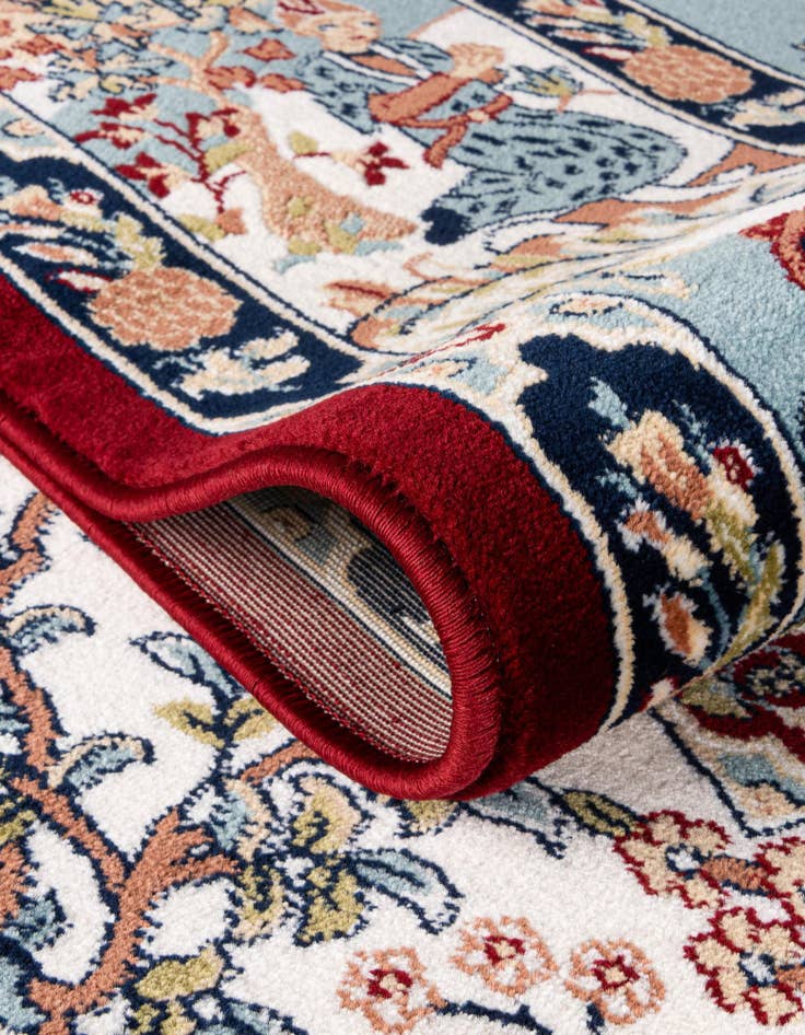 Detail image of  3' x 5' 3 Nain Design Rug