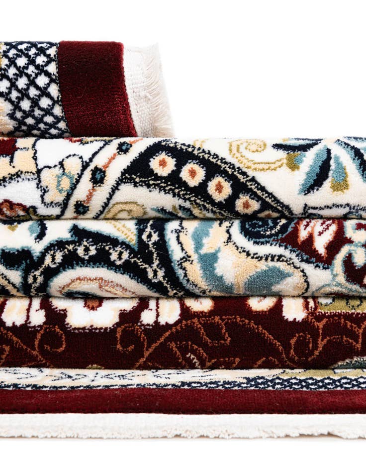 Detail image of  7' 10 x 10' Nain Design Rug