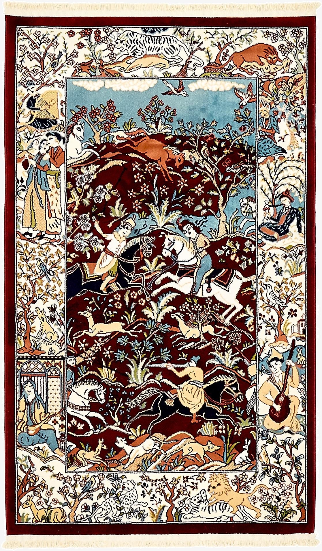  3' x 5' 3 Nain Design Rug