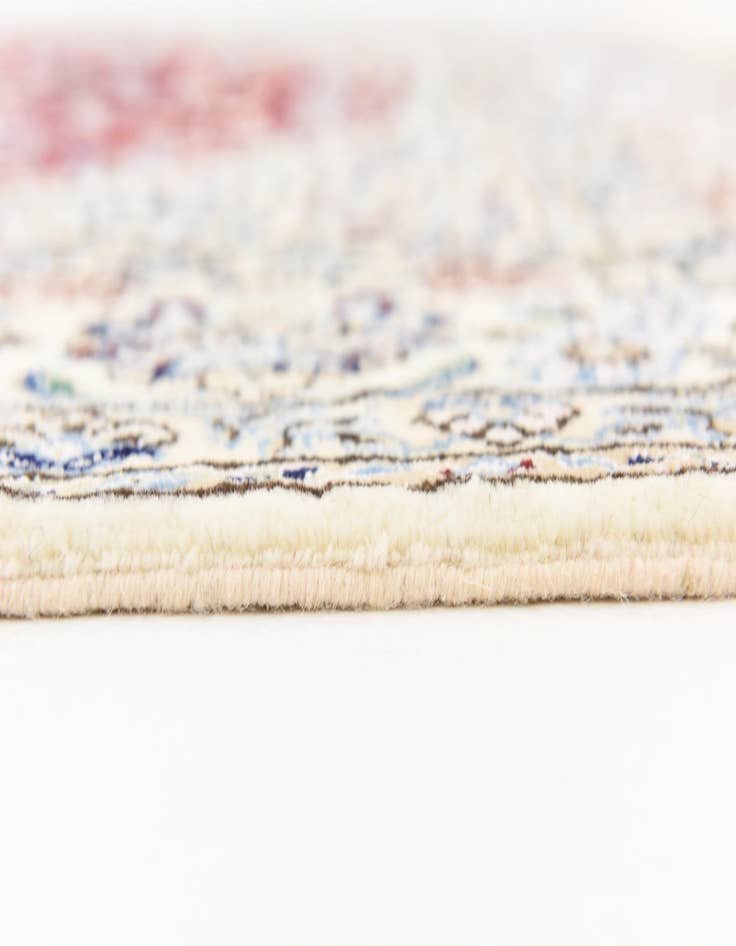 Detail image of 5' 1 x 8' Hand Knotted Nain Persian Rug