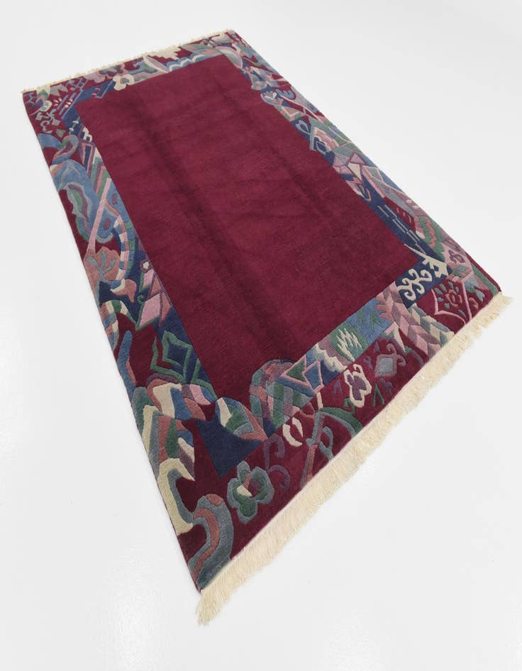 Detail image of 6' 6 x 9' 7 Hand Knotted Nepal Wool Rug