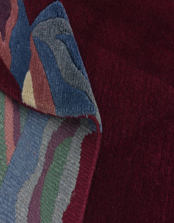 Detail image of 6' 6 x 9' 7 Hand Knotted Nepal Wool Rug