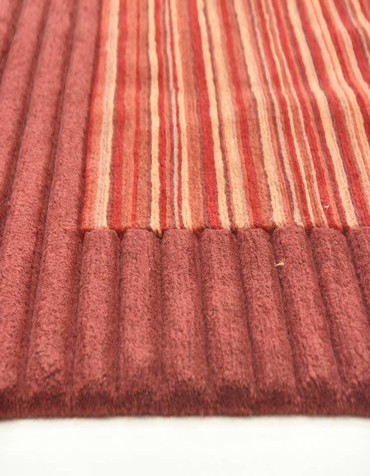 Detail image of  4' 8 x 6' 5  Hand Knotted Nepal Wool Rug