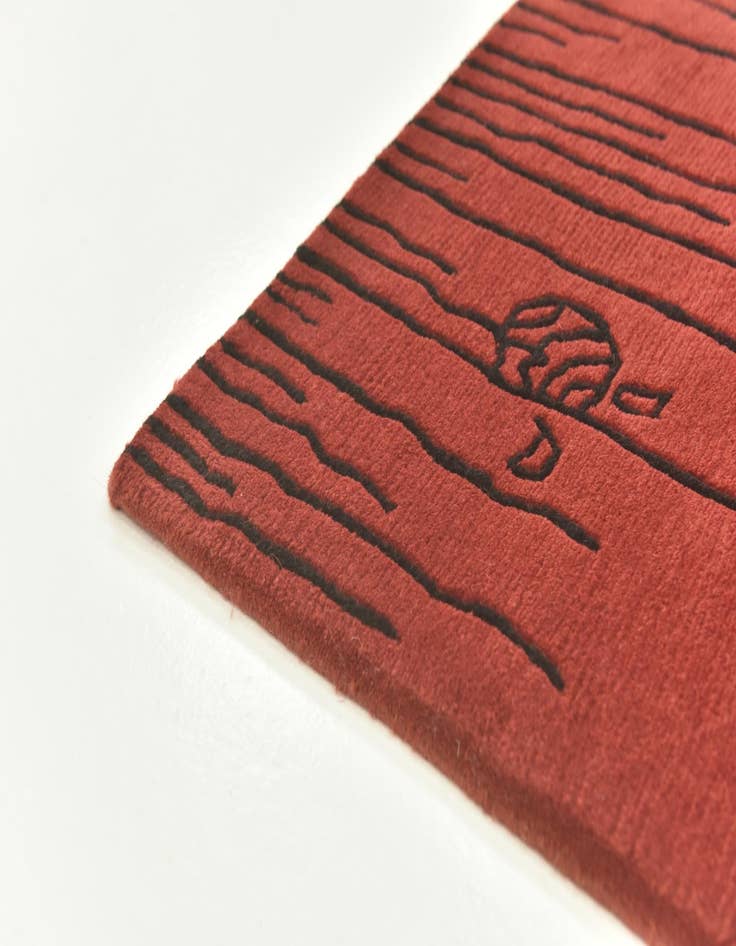 Detail image of  2' 3 x 4' 7  Hand Knotted Nepal Wool Rug