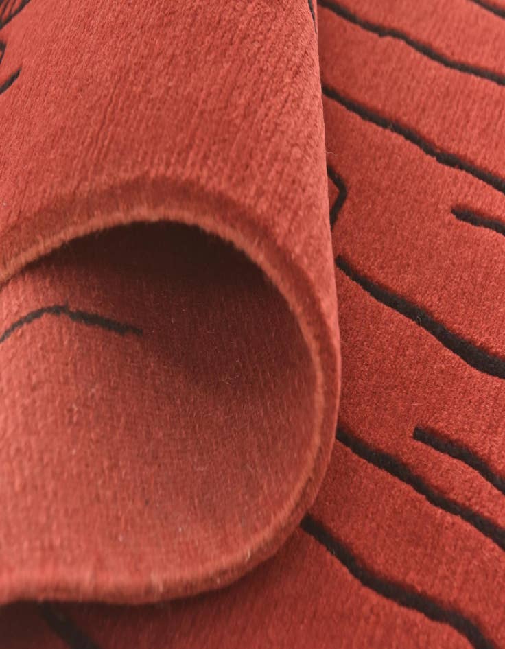 Detail image of  2' 3 x 4' 7  Hand Knotted Nepal Wool Rug