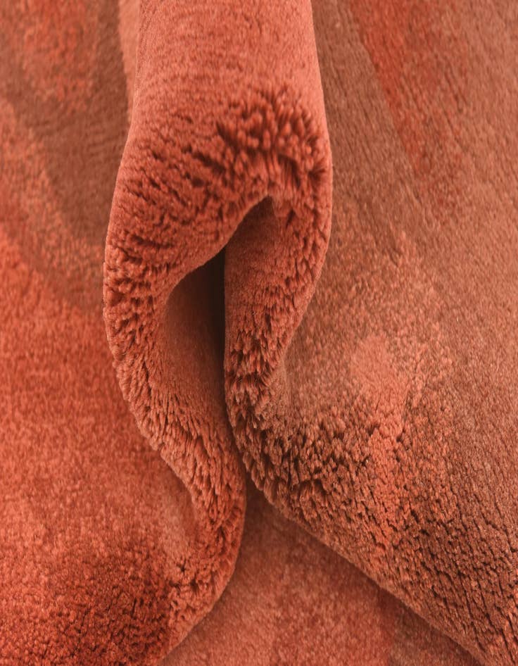 Detail image of  4' x 6'  Hand Knotted Nepal Wool Rug