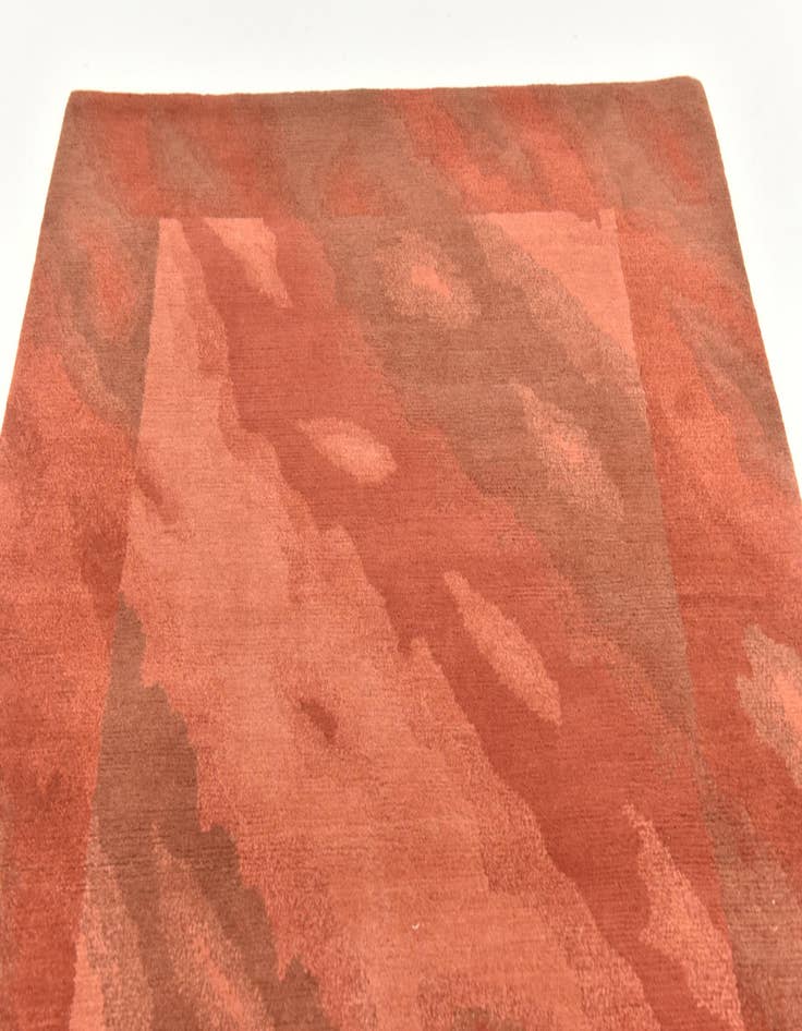 Detail image of  4' x 6'  Hand Knotted Nepal Wool Rug