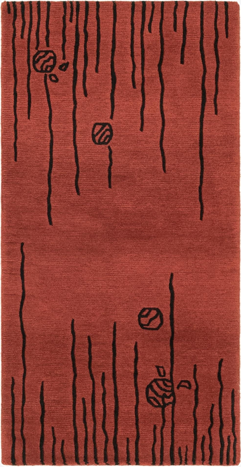  2' 3 x 4' 7  Hand Knotted Nepal Wool Rug