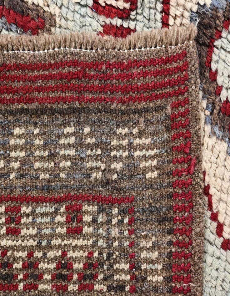 Detail image of  5' 2 x 7' 7  Hand Knotted Oushak Wool Rug