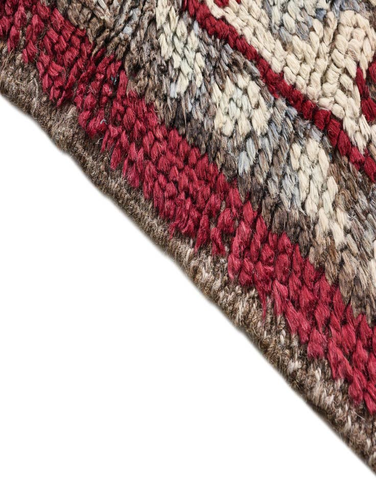 Detail image of  5' 2 x 7' 7  Hand Knotted Oushak Wool Rug